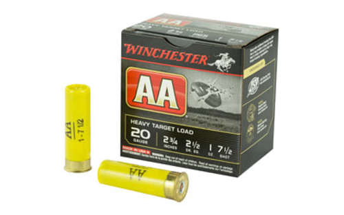 Ammunition Winchester Ammunition AA Target 20Gauge2.75" WIN AA TRGT 20GA 2.75" #7.5 25/250